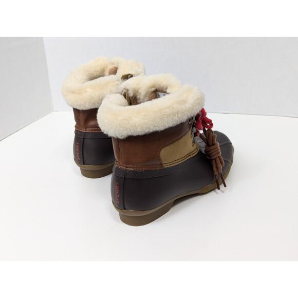 Sperry Alpine Saltwater Big Kid Size 5M Brown/Black NEW (no box) - Picture 4 of 7